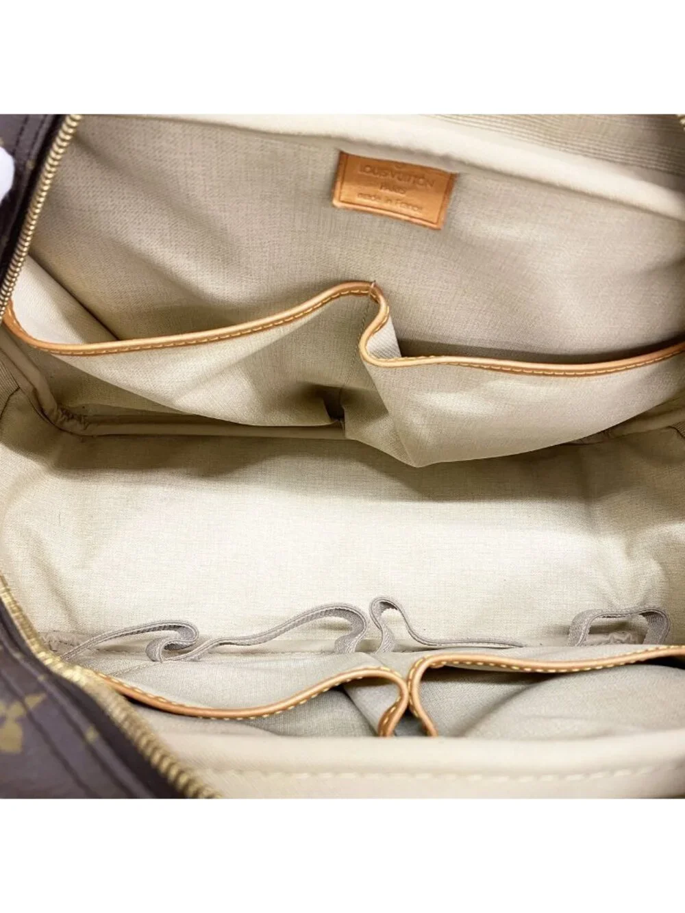 Louis Vuitton Monogram Deauville Brown Handbag